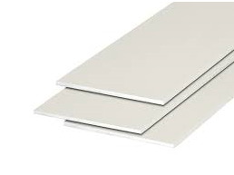 Placa gesso branca